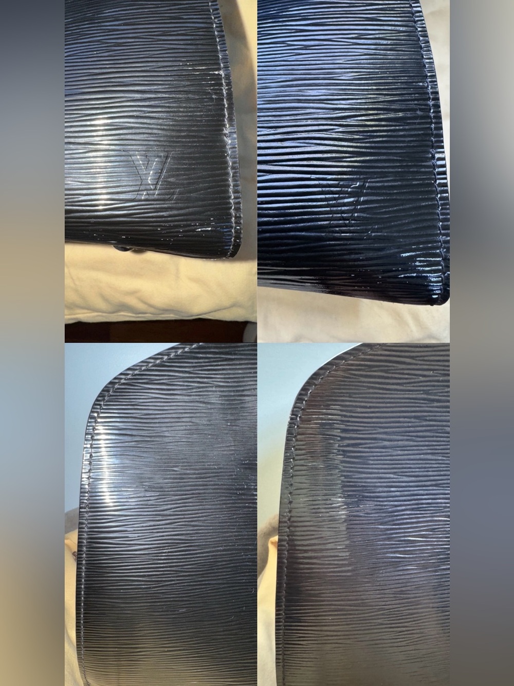 Louis Vuitton Pont-Neuf GM in Black Épi Leather | Retired Style | Pre-owned Good - Picture 12 of 16